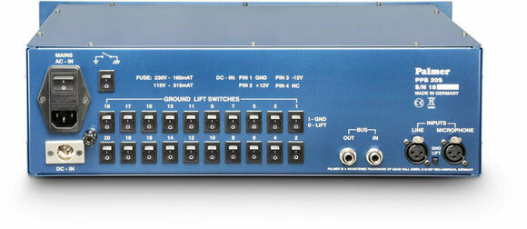Procesador de señal de audio / parche Palmer PPB 20S - 4