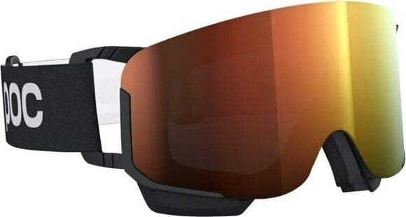Masques de ski POC Nexal Mid Uranium Black/Clarity Intense/Partly Sunny Orange Masques de ski (Déjà utilisé) - 7