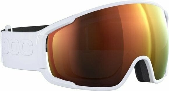 Ski Brillen POC Zonula Hydrogen White/Clarity Intense/Partly Sunny Orange Ski Brillen - 3