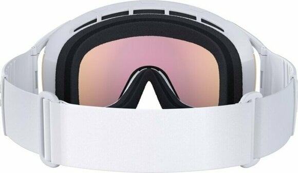 Masques de ski POC Zonula Hydrogen White/Clarity Intense/Partly Sunny Orange Masques de ski - 4