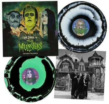 Disco de vinil Zeuss & Rob Zombie - The Munsters (180g) (Black & Monster Green Swirl/Black & Vampire White Swirl Coloured) (2 LP) - 3