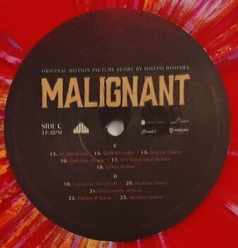 Vinyylilevy Joseph Bishara - Malignant (Blood Red With Gold Blade & Cold Blue Splatter Coloured) (2 LP) - 6