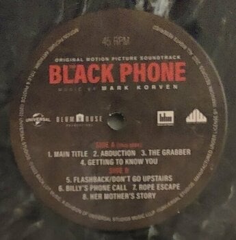 Schallplatte Mark Korven - The Black Phone (180g) (Black & White Burst/Blood Red & Black Smoke Coloured) (2 LP) - 2