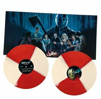 Disque vinyle Harry Manfredini - Friday the 13th Part IV: The Final Chapter (180 g) (Red & White Coloured) (2 LP) - 2