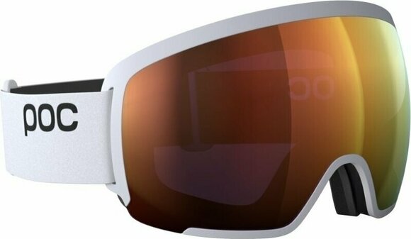 Lyžařské brýle POC Orb Hydrogen White/Partly Sunny Orange Lyžařské brýle - 3