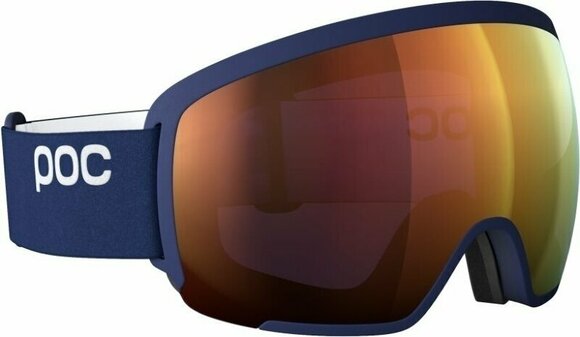 Ski-bril POC Orb Lead Blue/Partly Sunny Orange Ski-bril - 3