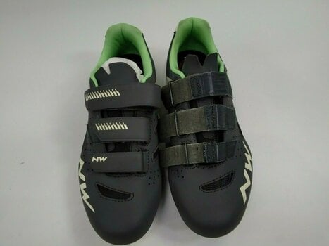 Women cycling shoes Northwave Womens Core Shoes Anthracite/Light Green Women cycling shoes (Pre-owned) - 4
