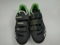 Northwave Womens Core Shoes Anthracite/Light Green 39,5 Ženski kolesarski čevlji