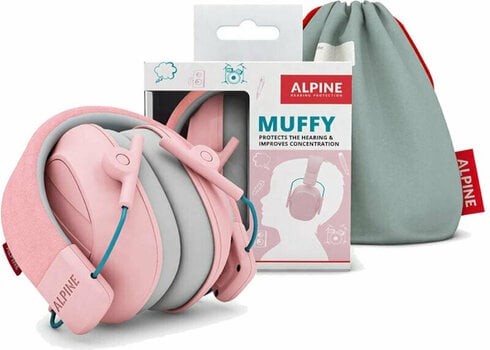 Tampões para os ouvidos Alpine Muffy Pink Tampões para os ouvidos - 2