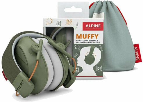 Tampões para os ouvidos Alpine Muffy Green Tampões para os ouvidos - 2