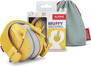 Tampões para os ouvidos Alpine Muffy Yellow Tampões para os ouvidos - 1