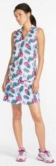 Polo košile Puma Cloudspun Paradise Sleeveless Bright White/Festival Fuchsia - 4