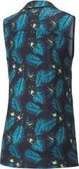 Polo košile Puma Cloudspun Paradise Sleeveless Navy Blazer/Porcelain - 1