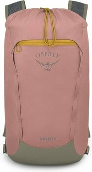 Mochila/saco de estilo de vida Osprey Daylite Cinch Pack Ash Blush Pink/Earl Grey 15 L Mochila - 3