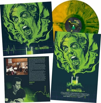 Vinylplade Richard Band - Re-Animator (180g) (Yellow & Green Swirl Coloured) (LP) - 3