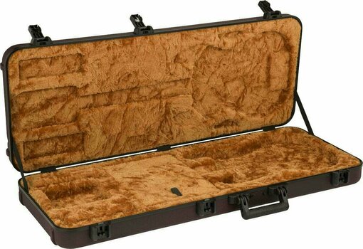 Case for Electric Guitar Fender Deluxe Molded Strat/Tele Case Wine Red Case for Electric Guitar - 2
