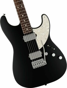 Elektrisk guitar Fender MIJ Elemental Stratocaster Stone Black - 4