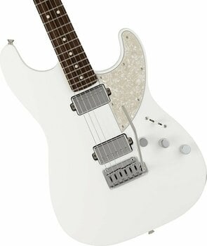 Elektriska gitarrer Fender MIJ Elemental Stratocaster Nimbus White - 4