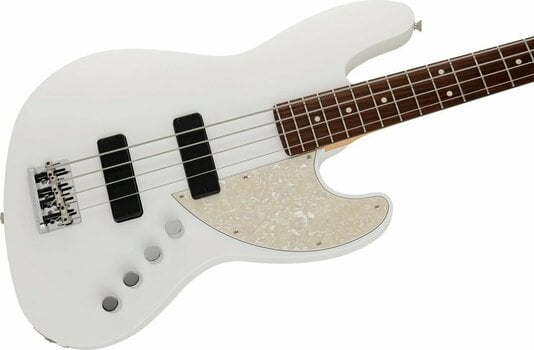 4-strängad basgitarr Fender MIJ Elemental J-Bass Nimbus White - 3
