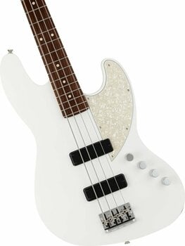 Elektromos basszusgitár Fender MIJ Elemental J-Bass Nimbus White - 4