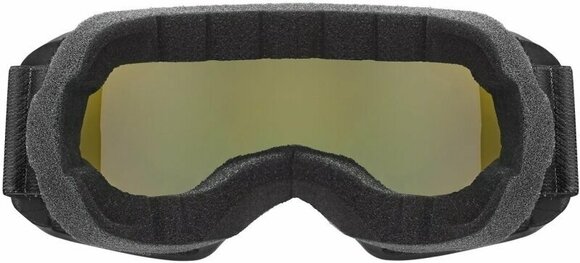Ski Goggles UVEX Xcitd Black Mat Mirror Blue/CV Green Ski Goggles - 3
