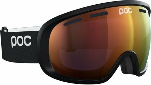 Ski Goggles POC Fovea Uranium Black/Partly Sunny Orange Ski Goggles - 3
