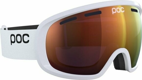 Ski Goggles POC Fovea Hydrogen White/Clarity Intense/Partly Sunny Orange Ski Goggles - 3