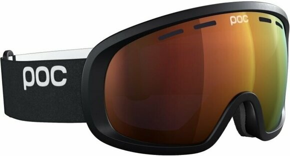 Masques de ski POC Fovea Mid Uranium Black/Clarity Intense/Partly Sunny Orange Masques de ski - 3