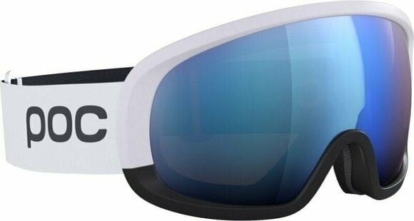 Ski Brillen POC Fovea Mid Race Hydrogen White/Uranium Black/Clarity Highly Intense/Partly Sunny Blue Ski Brillen - 3