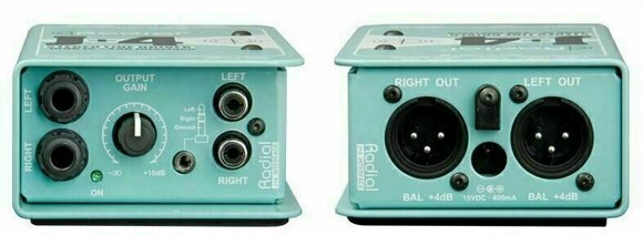 DI-Box Radial J+4 Stereo Line Driver - 3