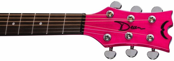 Jumbo elektro-akoestische gitaar Dean Guitars AXS Performer A/E - Pink Burst - 5