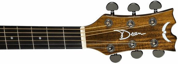 Elektroakustická kytara Jumbo Dean Guitars AXS Exotic Cutaway Gloss Natural - 5
