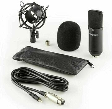Microphone à condensateur pour studio OneConcept MIC-700 - 5