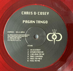 Vinyl Record Chris & Cosey - Pagan Tango (Red Coloured) (LP) - 3
