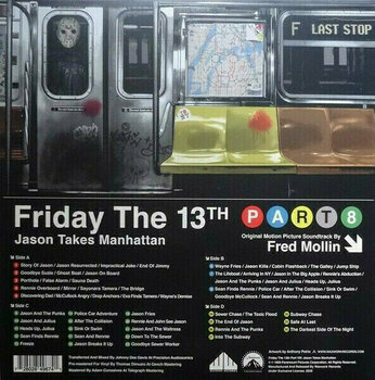 Hanglemez Fred Mollin - Friday The 13th Part VIII: Jason Takes Manhattan (Green Marble/Pink Marble Coloured) (2 LP) - 9