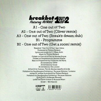 Hanglemez Breakbot - One Out Of Two (12" Vinyl) - 4