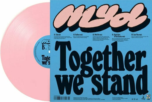 Vinyl Record Myd - Together We Stand (Light Pink Coloured) (12" Vinyl) - 3