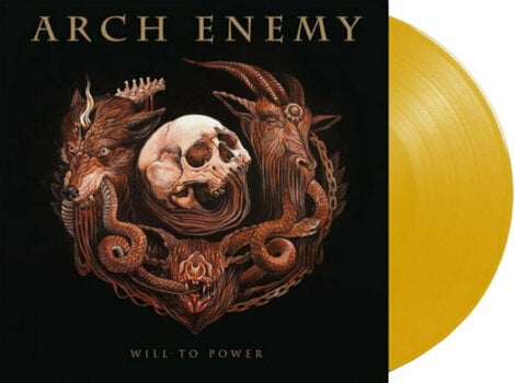 Płyta winylowa Arch Enemy - Will To Power (180g) (Yellow Coloured) (Reissue) (LP) - 2