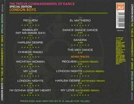 Music CD London Boys - The Twelve Commandments Of Dance (CD) - 4