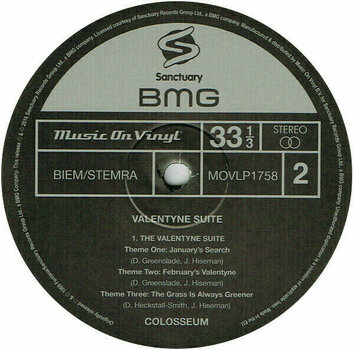 LP Colosseum - Valentyne Suite (180g) (Reissue) (LP) - 3