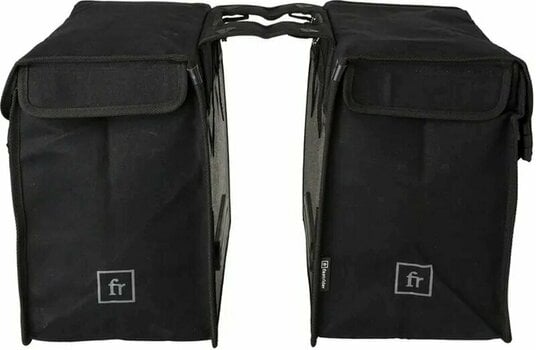 Kolesarske torbe Fastrider Canvas Double Bike Bag Black 47 L - 2