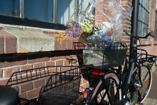 Biciklistička torba Fastrider Olav Rear Carrier Bicycle Basket Large Black L 25 L - 5