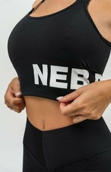 Fitness Underwear Nebbia Padded High-Impact Sports Bra Gym Time Black M Fitness Underwear - 2