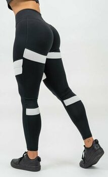 Fitness kalhoty Nebbia High Waisted Scrunch Leggings True Hero Black S Fitness kalhoty - 2
