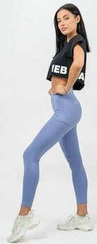 Fitness Trousers Nebbia High Waisted Leggings Leg Day Goals Light Purple XS Fitness Trousers - 6