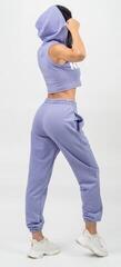 Trainingspullover Nebbia Sleeveless Zip-Up Hoodie Muscle Mommy Light Purple M Trainingspullover - 6