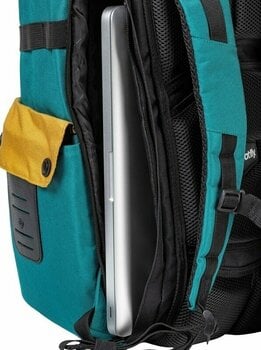 Lifestyle Backpack / Bag Meatfly Scintilla Backpack Camel/Dark Jade 26 L Backpack - 4
