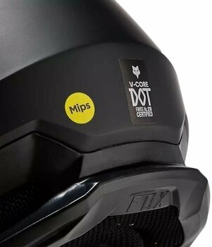 Capacete FOX V Core Helmet Matte Black S Capacete - 9