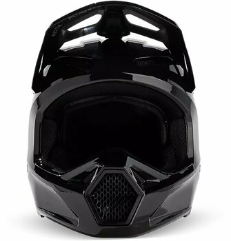 Kask FOX V1 Solid Helmet Black S Kask - 3