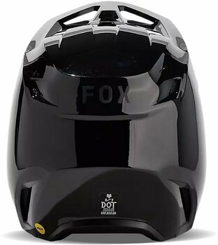 Helm FOX V1 Solid Helmet Black S Helm - 4